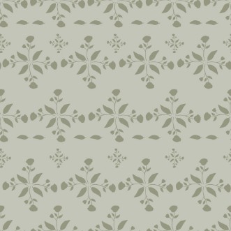 Bild på Leaves and round sprigs in Green - 1032901-01